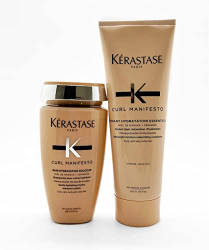 Kerastase Curl Manifesto Shampoo & Conditioner Duo for Curly Hair 8.5 oz NEW!