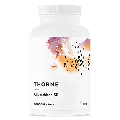 Thorne Glutathione-SR - Sustained-Release Glutathione for Antioxidant Support - 60 Capsules