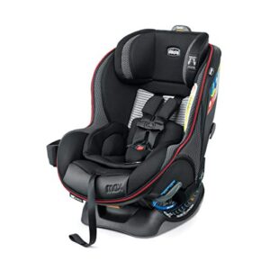 chicco nextfit max zip air convertible car seat, rear-facing seat for infants 12-40 lbs., forward-facing toddler car seat 25-65 lbs., baby travel gear | atmosphere/black