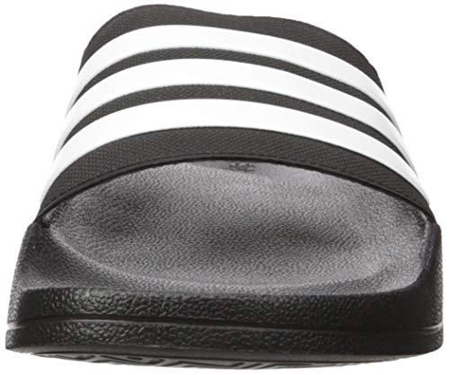 adidas Men's Adilette Shower Slides Black/White/White 10