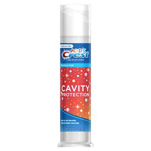 crest kid’s cavity protection sparkle fun flavor toothpaste, 4.2 oz