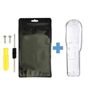 Clear DIY Back Housing, Transparent Back Cover for Wahl 5-Star Series Cordless Senior Clipper #8504 (Trasparent)