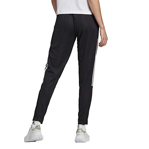 adidas womens Tiro 21 Track Pants Black/White Medium