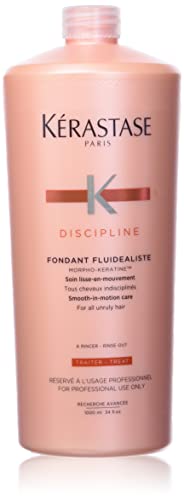 KERASTASE Discipline Fondant Fluidealiste Smooth-in-Motion Care Conditioner for Unisex, 34 Fl Oz