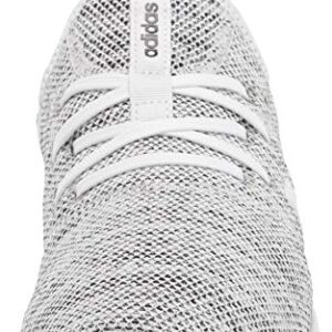 adidas Women's Cloud foam Pure Running Shoe, white/white/black, 8 Medium US