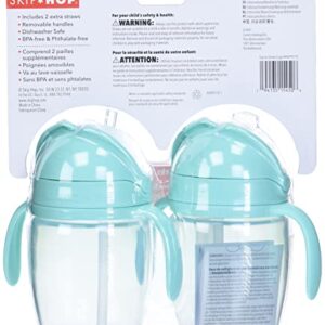 Skip Hop Toddler Sippy Cup, Sip-to-Straw, 2pack