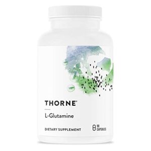 thorne l-glutamine – amino acid supplement for gi health and immune function – 90 capsules