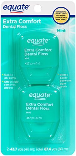 Equate Extra Comfort Mint Dental Floss