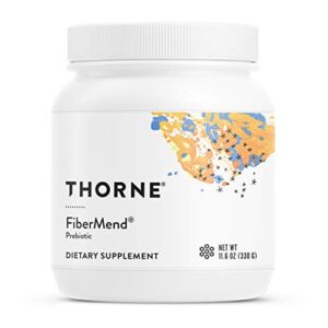 thorne fibermend – prebiotic fiber powder to help maintain regularity and balanced gi flora – 11.6 oz