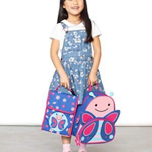 Skip Hop Toddler Lunch Box, Zoo Lunch Bag, Butterfly