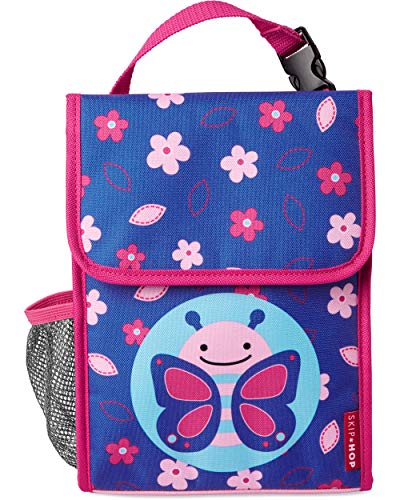 Skip Hop Toddler Lunch Box, Zoo Lunch Bag, Butterfly