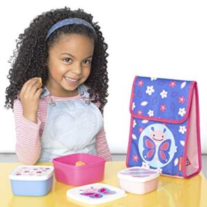 Skip Hop Toddler Lunch Box, Zoo Lunch Bag, Butterfly