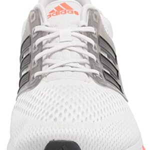 adidas Men's EQ21 Trail Running Shoe, White/Black/Grey, 10