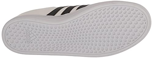adidas Men's Bravada 2.0 Skate Shoe, White/Black/Black, 8