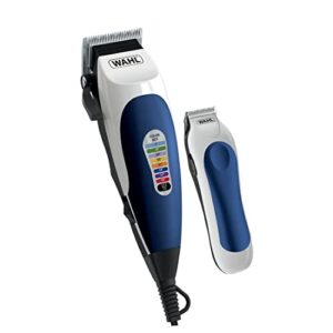 Wahl Hair Clippers for Men 27 pc Barber Kit Deluxe Wahl Clippers Pro Hair Cutting and Touch Up Kit with Accessories and Case, Mens Hair Clippers