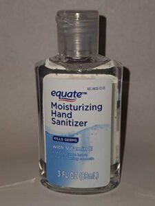 equate moisturizing hand sanitizer with vitamin e – 3 fl oz (89ml)