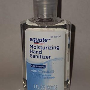 Equate Moisturizing Hand Sanitizer With Vitamin E - 3 FL OZ (89mL)