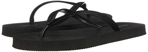 Old Navy Flip Flop Sandals for Woman, Great for Beach or Casual Wear (10, Black)