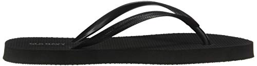 Old Navy Flip Flop Sandals for Woman, Great for Beach or Casual Wear (10, Black)