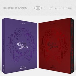 (incl. 2ea folded first press poster) purple kiss cabin fever 5th mini album ( purple + red – 2 ver set. ) k-pop sealed