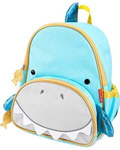 skip hop toddler backpack, zoo preschool ages 3-4, shark