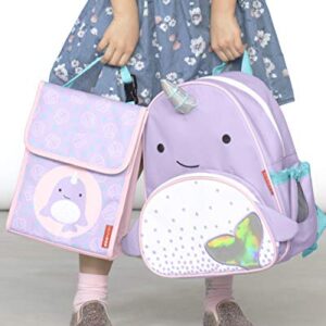 Skip Hop Toddler Lunch Box, Zoo Lunch Bag, Narwhal