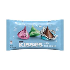 hershey’s kisses milk chocolate treats, easter candy, 10.1 oz bag