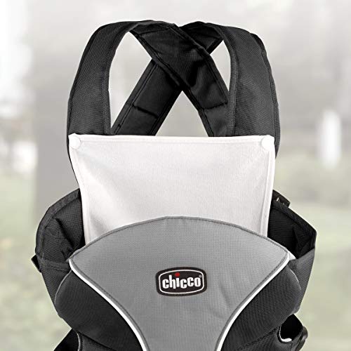 Chicco UltraSoft 2-in-1 Infant Carrier, Baby Carrier for Newborns and Infants between 7.5 to 25 Pounds, Vented Lining, Mesh Side Panels, Black