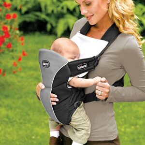 Chicco UltraSoft 2-in-1 Infant Carrier, Baby Carrier for Newborns and Infants between 7.5 to 25 Pounds, Vented Lining, Mesh Side Panels, Black