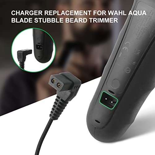 Lenink Charger Compatible with Wahl Aqua Blade Trimmer, USB Charging Cable Power Cord Replacement Compatible with Wahl Aqua Blade Stubble 9899-100,9899-804 Beard Trimmer