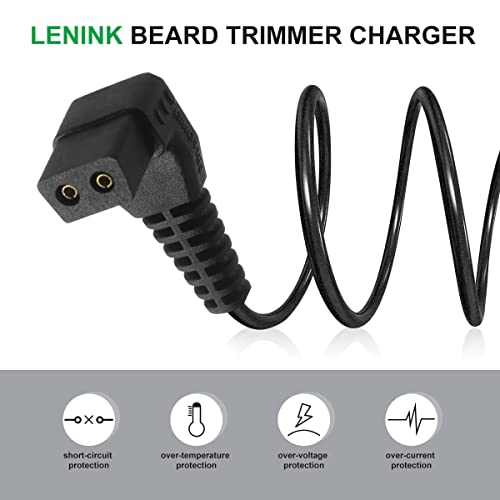 Lenink Charger Compatible with Wahl Aqua Blade Trimmer, USB Charging Cable Power Cord Replacement Compatible with Wahl Aqua Blade Stubble 9899-100,9899-804 Beard Trimmer