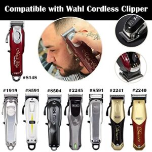 Replacement Blade for Wahl Clippers, Professional Precision 2 Holes Adjustable Hair Trimmer Parts Blades Compatible with Wahl 5 Star Series Cordless, Super Taper, Magic Clip Clipper for Barber