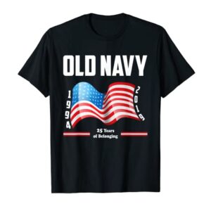 Old Navy USA 25 Year Of Belonging T-Shirt