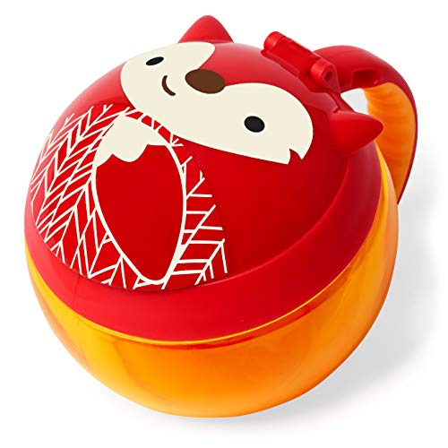 Skip Hop Baby Snack Container, Zoo Snack Cup, Fox