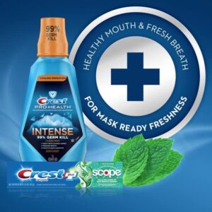 Crest Toothpaste Plus Scope Whitening Minty Fresh (Pack of 6)
