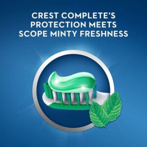 Crest Toothpaste Plus Scope Whitening Minty Fresh (Pack of 6)