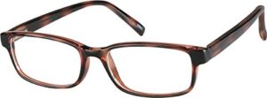zenni blue light blocking glasses for women men rectangle frame relieve digital screen eye strain tr90 light eyewear
