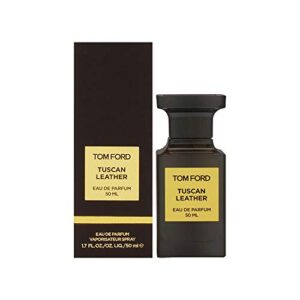 tom ford tuscan leather eau de parfume spray for men, 1.7 ounce