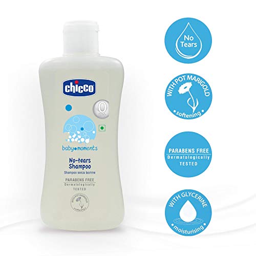 CHICCO Baby Moment NO-TEARS Shampoo 200 ML.