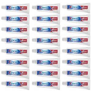 crest cavity regular toothpaste, travel size .85 oz. (pack of 24)