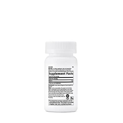 GNC Melatonin 1mg - Cherry, 120 Lozenges, Supports Restful Sleep