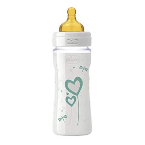 Chicco Baby Bottle And Glass Welfare Rubber Unisex 0M + 240ml