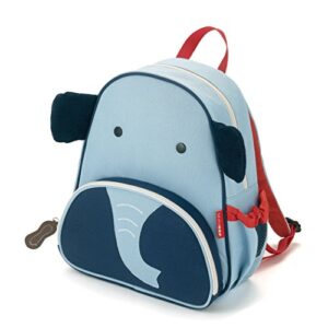 skip hop toddler backpack, zoo preschool ages 3-4, elephant