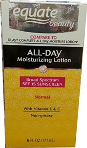 equate all day moisturizing lotion, 6 fl oz