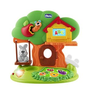 chicco – the rabbit house, electronic game, playset, age 1-4 years