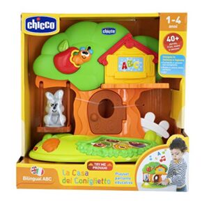 Chicco - The Rabbit House, Electronic Game, Playset, Age 1-4 Years