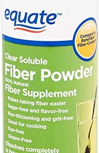 Equate Sugar-Free Fiber Powder - 90 Servings, 12.3 oz