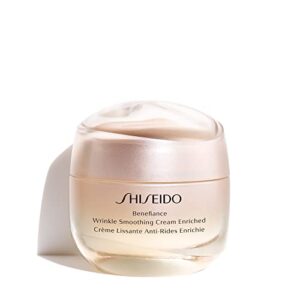 shiseido benefiance wrinkle smoothing cream enriched – 50 ml – anti-aging moisturizer for dry to very dry skin – visibly corrects wrinkles & intensely hydrates – non-comedogenic