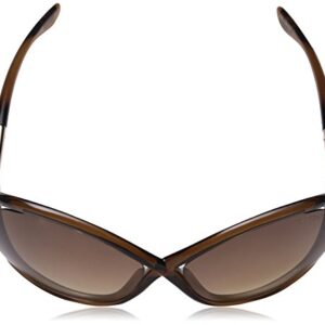 Tom Ford Women's FT0009 Sunglasses, Brown