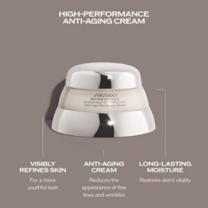 Shiseido Bio-Performance Advanced Super Revitalizing Cream - Large Size, 75 mL - Anti-Aging Moisturizer - Reduces Appearance of Fine Lines & Wrinkles, Provides Long-Lasting Hydration